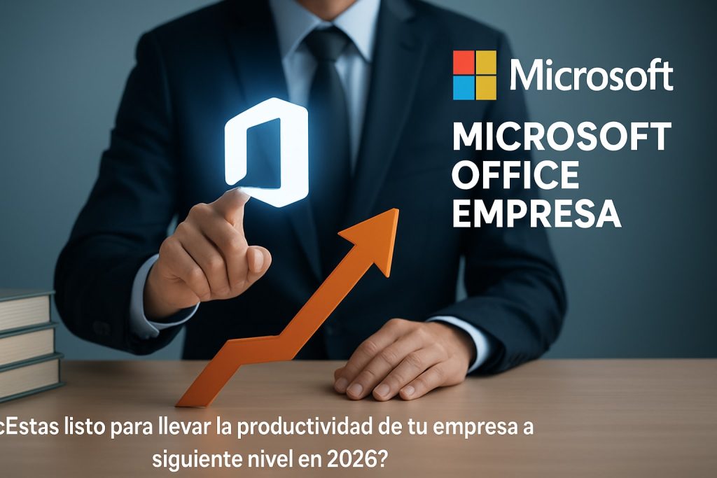 Descubre cómo Microsoft Office Empresa 2026 impulsa la productividad y seguridad en tu empresa con IA, colaboración avanzada y personalización total.