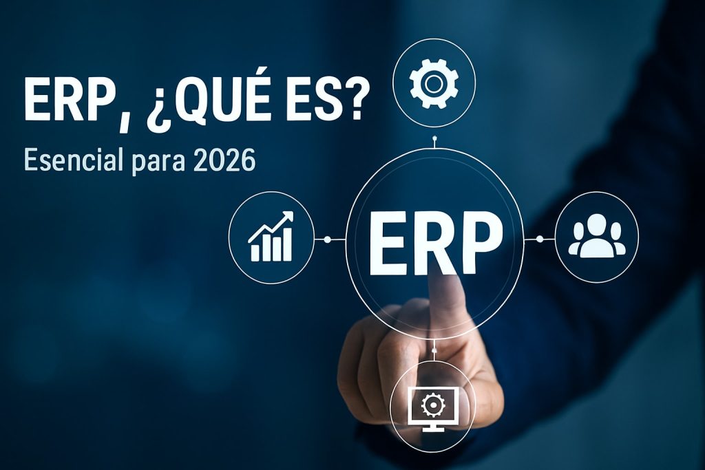 Descubre ERP qué es, sus beneficios, tipos y tendencias para 2026. Aprende cómo elegir e implementar un ERP exitoso y transforma la gestión de tu empresa.