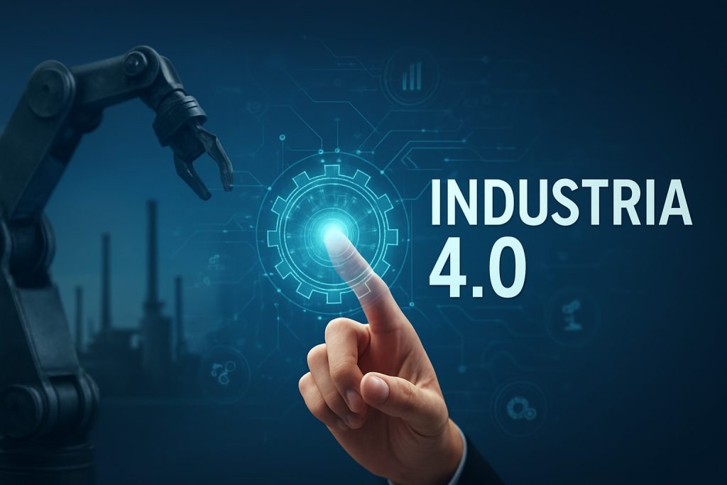 Descubre cómo la industria 4.0 transformará tu empresa en 2026 con tecnologías clave como IA, IoT y automatización avanzada.