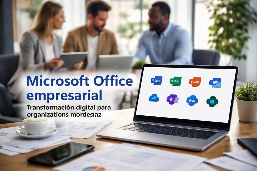 Descubre cómo Microsoft Office empresarial transforma la productividad organizacional. Planes, herramientas y estrategias de implementación.