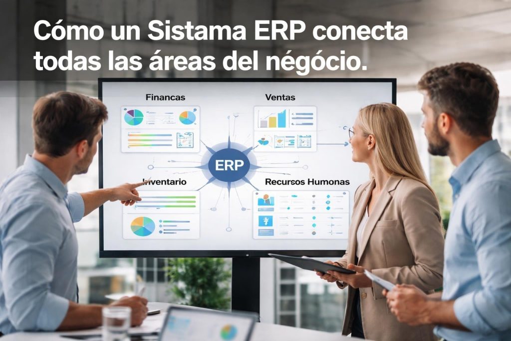 Descubre para qué sirve un ERP y cómo transforma la gestión empresarial. Funciones, beneficios y claves para optimizar procesos en 2026.