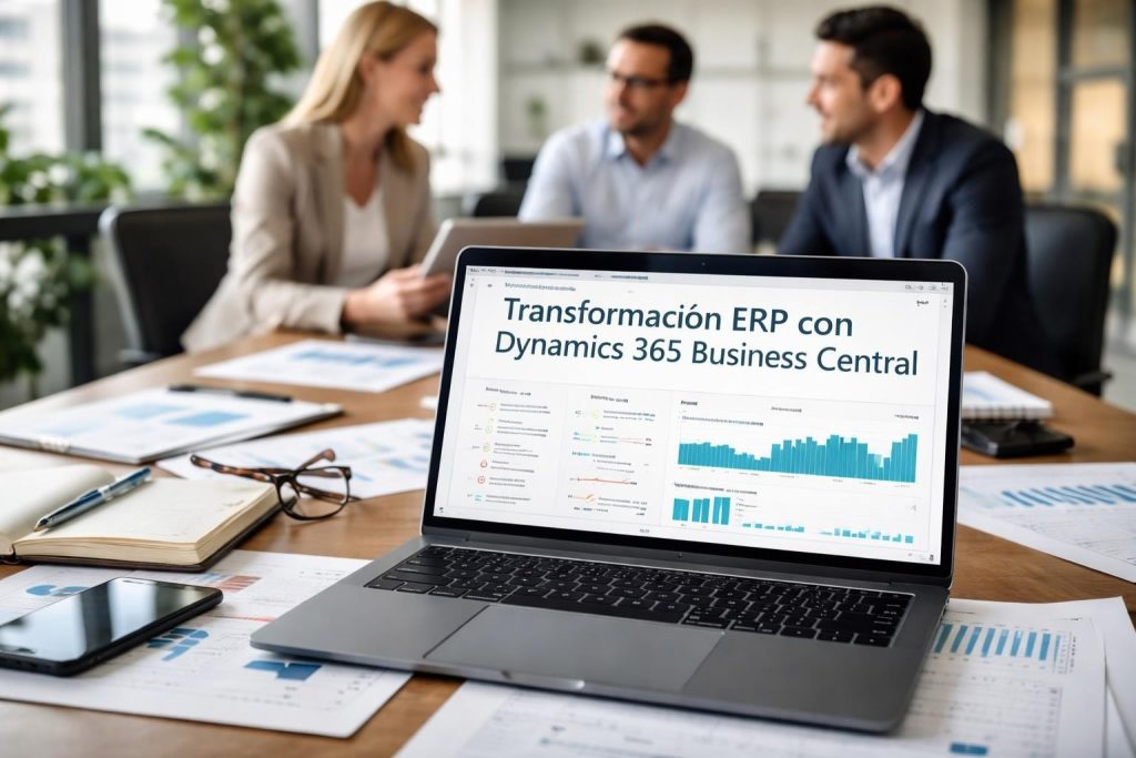 Descubre cómo el software ERP Microsoft transforma la gestión empresarial. Guía profesional sobre Dynamics 365 Business Central y sus beneficios.
