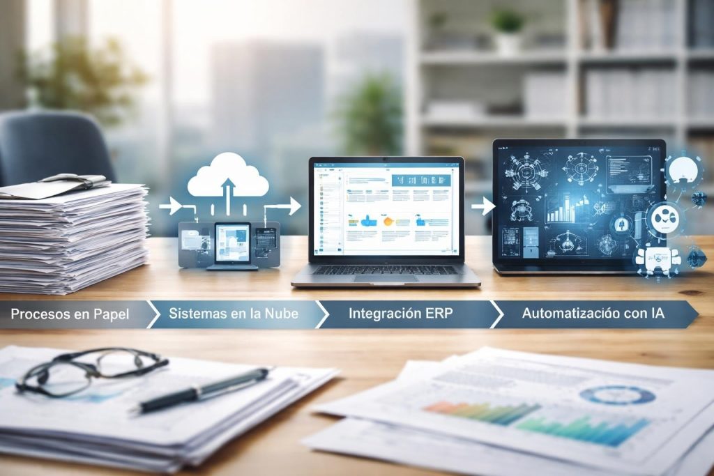Descubre cómo la transformación digital en las empresas impulsa competitividad, eficiencia y crecimiento en 2026. Estrategias y casos reales.