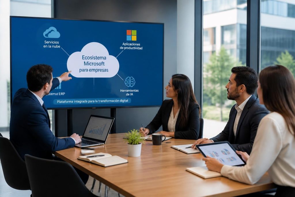 Descubre cómo business microsoft impulsa la competitividad empresarial en 2026 con soluciones cloud, IA y ERP para la transformación digital.