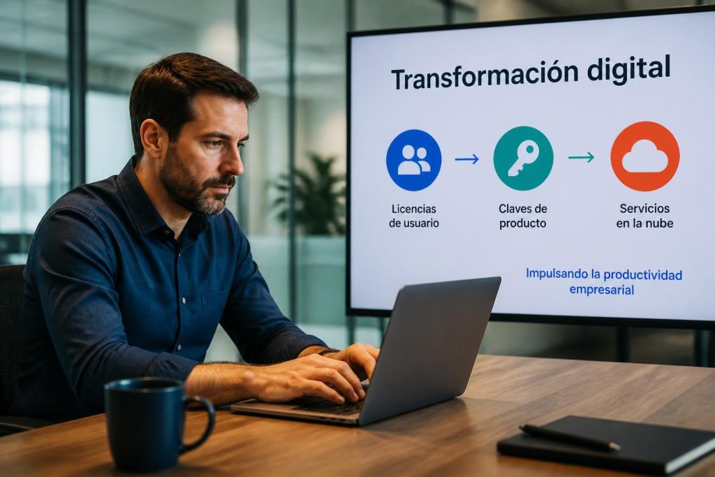 Descubre cómo gestionar tu clave para Microsoft 365, activar licencias empresariales y optimizar tu inversión en transformación digital.