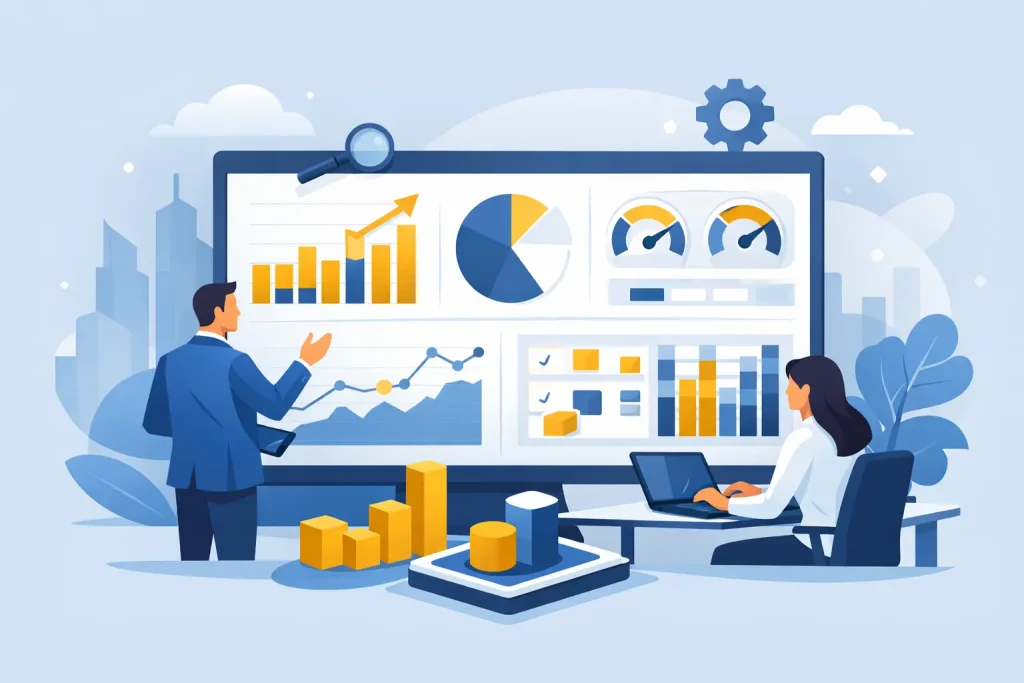 Indicadores clave para gerencia en Power BI