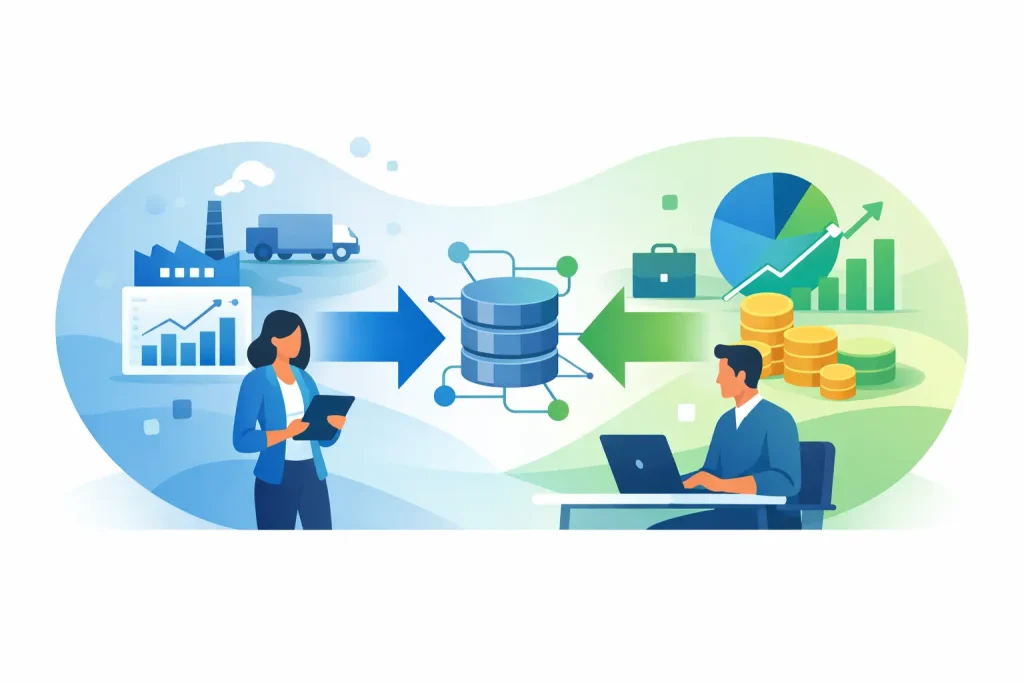 Cómo integrar datos operativos y financieros