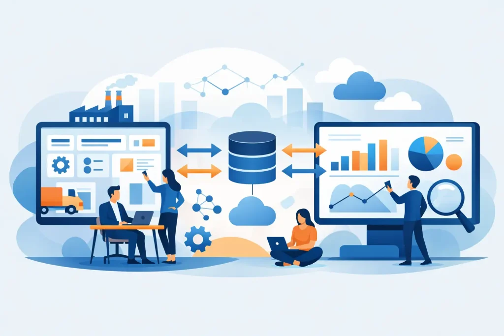 Ejemplo de integración ERP y BI real