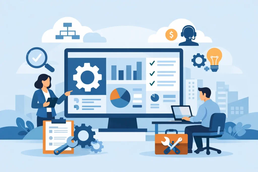 ERP para empresas de servicios: qué exige