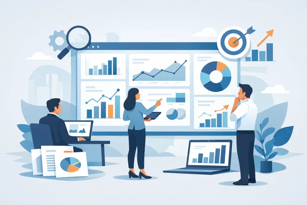 Ejemplo de dashboard comercial para dirección