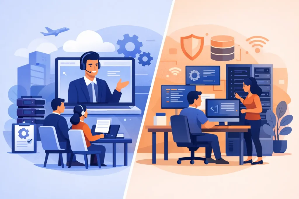 Outsourcing IT vs interno: qué conviene a tu pyme