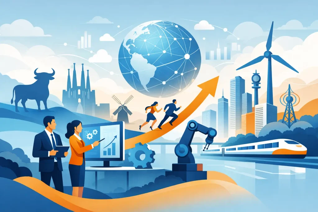 Transformación digital en España para competir